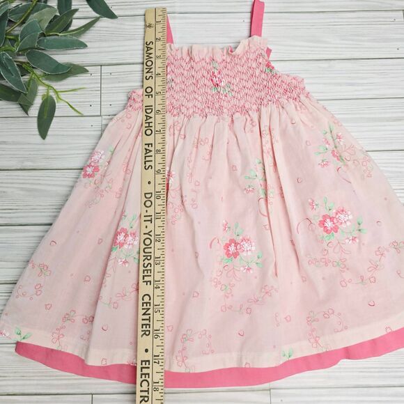 First Impressions Pink Floral Dress - Picture 4 of 5